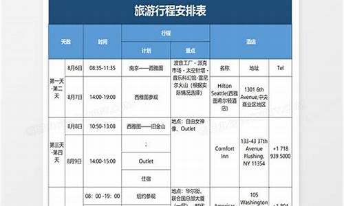 北京自助游路线安排表_北京自助游路线安排表最新