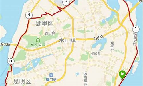 厦门自行车环岛骑行路线怎么走_厦门自行车环岛骑行路线怎么走的